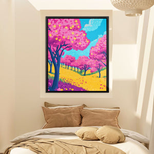 Cherry Blossoms in Bloom - Luxury Wall Art