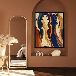 Chess Kings Silhouette - Luxury Wall Art