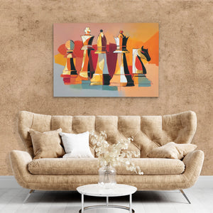 Chess Strategy Unveiled - Luxury Wall Art
