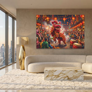 Chinese New Years Celebration - Luxury Wall Art