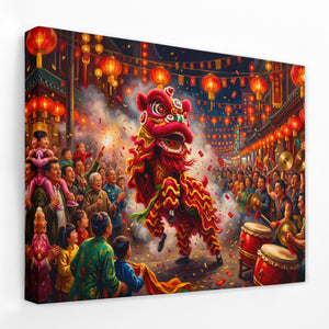 Chinese New Years Celebration — Chinese New Years Celebration Landscape Side View Mirror Wrap 191