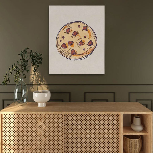 Chocolate Chip Cookie in a room