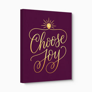 Choose Joy Gilded - Luxury Wall Art