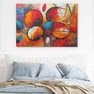 Chromatic Cadence - Oversized Canvas Wall Art