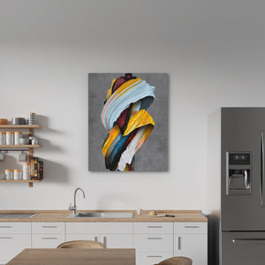 Chromatic Flow Symphony - Luxury Wall Art