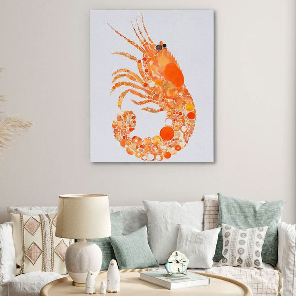 Citrus Shrimp in a room