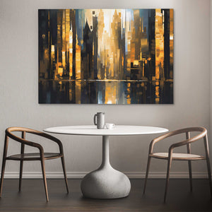 City's Horizon - Large Canvas Print
