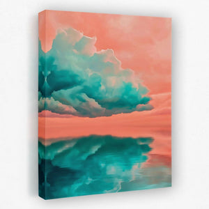 Cloud Mirror - Nature Canvas Wall Art