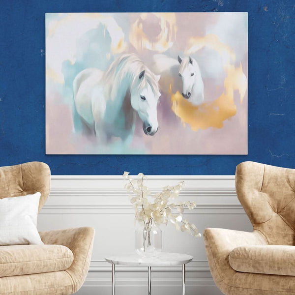Cloudborne Stallions in a room