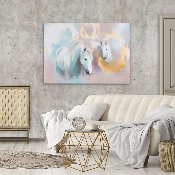 Cloudborne Stallions in a room