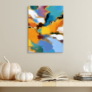 Clouds Color Surge โ clouds color surge sq halloween wall 2 1port flush print