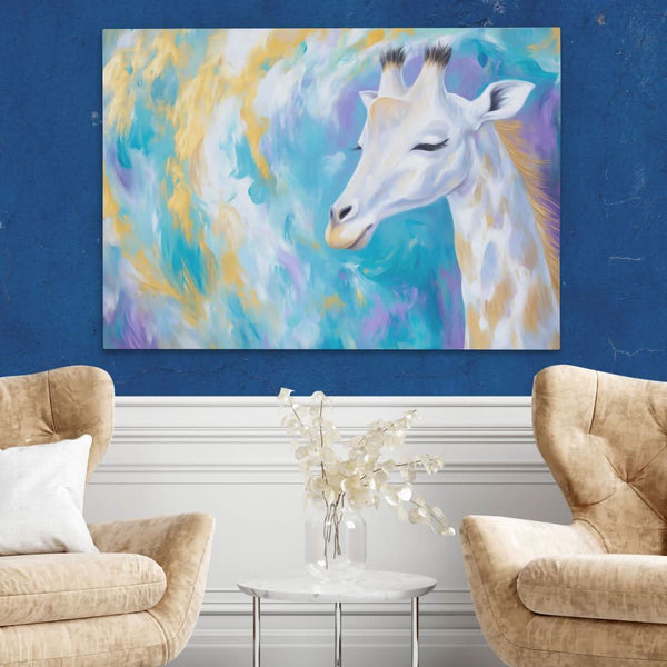 Cloudwalker Giraffe in a room