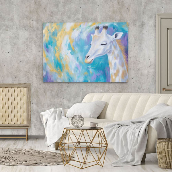 Cloudwalker Giraffe in a room