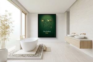Club Partners โ club partners bathroom interior with tub 1port framed black