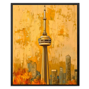 CN Tower in Fall Colors - Luxury Wall Art