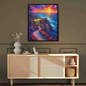 Coastal Par 3 - Framed Art Print