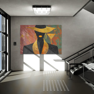 Cocktail Hour Silhouette - Luxury Wall Art