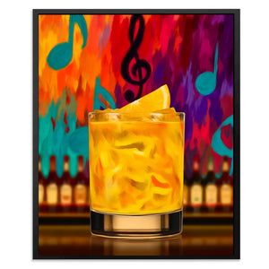 Cocktail Symphony Nights - Luxury Wall Art