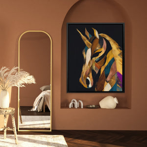 Color Horse Mosaic - Luxury Wall Art