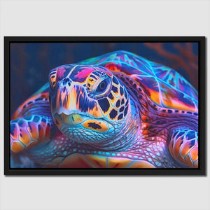 Colorful Turtle - Luxury Wall Art