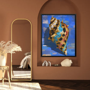 Conch Shell Minimalist - Luxury Wall Art