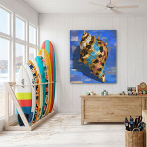 Conch Shell Minimalist - Luxury Wall Art