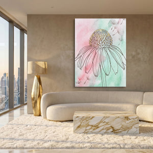 Coneflower Nodding Pale - Luxury Wall Art