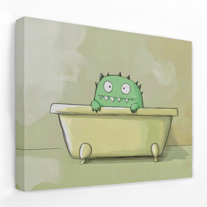 Confused Monster - Luxury Wall Art