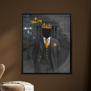 Conquer Wall Street - Luxury Wall Art