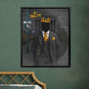 Conquer Wall Street - Luxury Wall Art