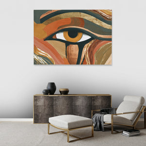 Copper Eye Awakening - Luxury Wall Art