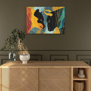 Copper Rivals - Luxury Wall Art