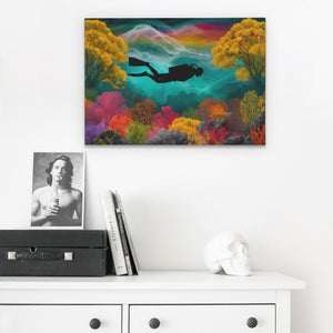 Coral Garden Dreamer - Luxury Wall Art
