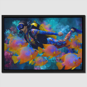 Coral Reef Explorer - Luxury Wall Art