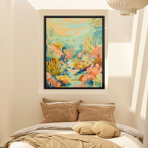 Coral Reef Sanctuary - Luxury Wall Art
