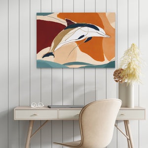 Coral Tide Dancing - Luxury Wall Art