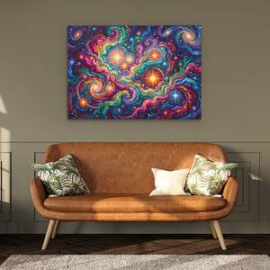 Cosmic Nebula Explosion โ Cosmic Nebula Explosion Hallway Bench Green 119