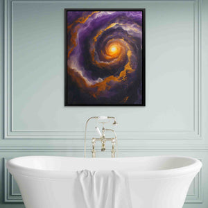Cosmic Storm - Large Canvas Print