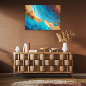 Cosmic Storm Brewing - Luxury Wall Art