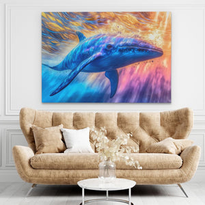 Cosmic Whale - Luxury Wall Art