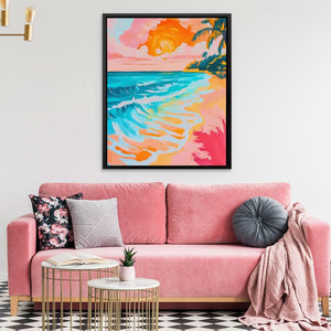 Cotton Candy Coast - Luxury Wall Art