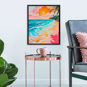 Cotton Candy Coast - Luxury Wall Art