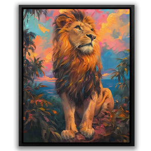 Courageous Spirit - Big Cat Canvas Print
