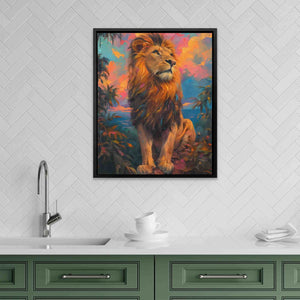 Courageous Spirit - Animals Canvas Wall Art
