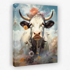 Cow Bells - Animals Canvas Wall Art