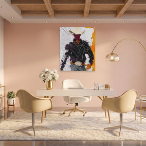 Cowboy Standing Gestural - Luxury Wall Art