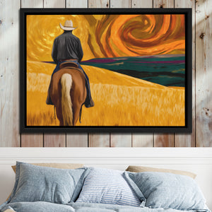 Cowboy Starry Pasture — Cowboy Starry Pasture Bed 2 Wood Panel 9