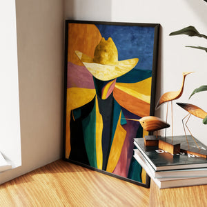 Cowboy Sunset Abstraction - Luxury Wall Art