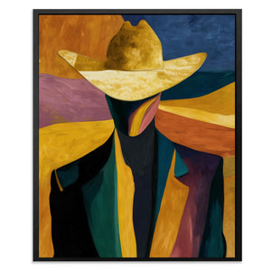 Cowboy Sunset Abstraction - Luxury Wall Art