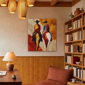 Cowboys Amber Partners - Luxury Wall Art